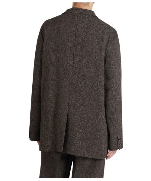 PORT BY ARK（ポートバイアーク）の「PORT BY ARK / ポートバイアーク：British Tweed Jacket：PO18-JK01[COR]（テーラードジャケット・メンズ・ブラウン・1/2）」の10枚目の写真