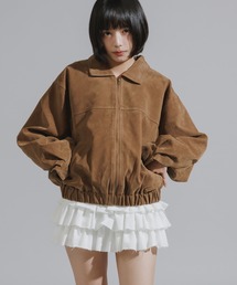 Faux Suede Basic Blouson / フェイクスウェード ベーシックブルゾン