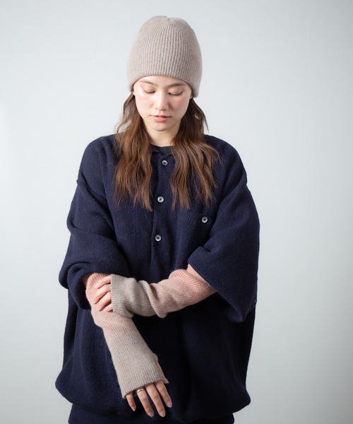 Two -Way Alpaca Arm Warmer / 2ウェイアルパカウールニットアーム