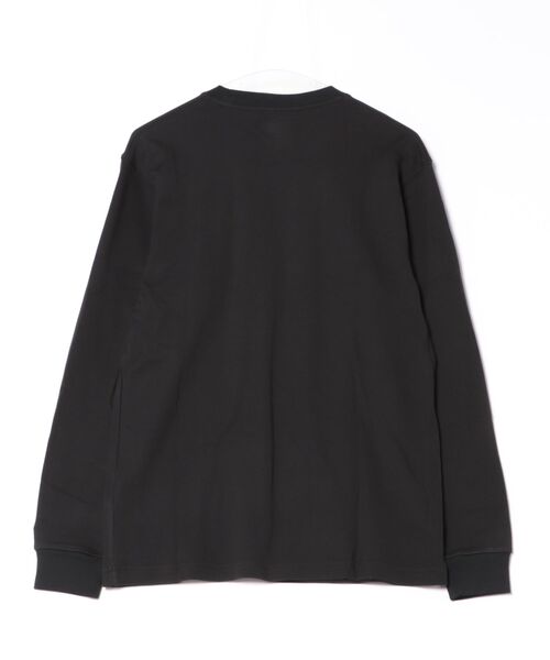 NEW ERA(ニューエラ)の「NEW ERA/ニューエラ 長袖 オーバーサイズド ウォーム Tシャツ ロンT 14668842/14668843(Tシャツ/カットソー・メンズ・ブラック/ホワイト・L/XL/M/2XL)」の3枚目の写真