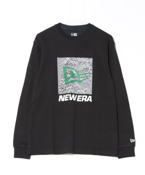 NEW ERA(ニューエラ)の「NEW ERA/ニューエラ 長袖 オーバーサイズド ウォーム Tシャツ ロンT 14668842/14668843(Tシャツ/カットソー・メンズ・ブラック/ホワイト・L/XL/M/2XL)」の12枚目の写真