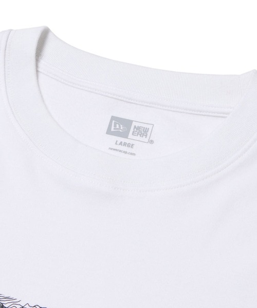NEW ERA(ニューエラ)の「NEW ERA/ニューエラ 長袖 オーバーサイズド ウォーム Tシャツ ロンT 14668842/14668843(Tシャツ/カットソー・メンズ・ブラック/ホワイト・L/XL/M/2XL)」の5枚目の写真