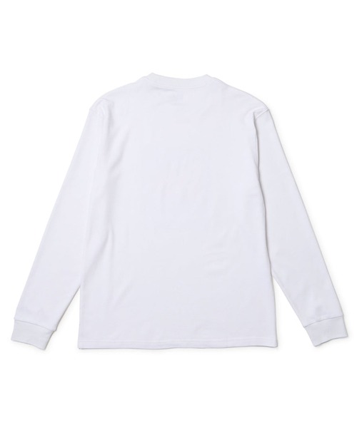 NEW ERA(ニューエラ)の「NEW ERA/ニューエラ 長袖 オーバーサイズド ウォーム Tシャツ ロンT 14668842/14668843(Tシャツ/カットソー・メンズ・ブラック/ホワイト・L/XL/M/2XL)」の4枚目の写真