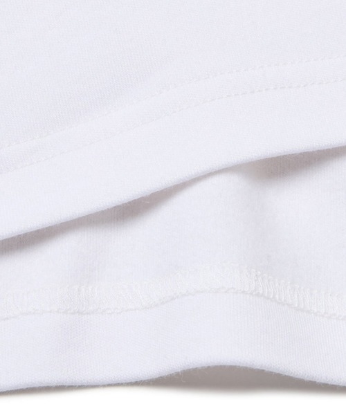 NEW ERA(ニューエラ)の「NEW ERA/ニューエラ 長袖 オーバーサイズド ウォーム Tシャツ ロンT 14668842/14668843(Tシャツ/カットソー・メンズ・ブラック/ホワイト・L/XL/M/2XL)」の7枚目の写真
