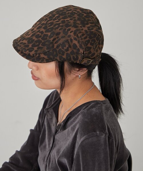 ハンチング帽　レオパード LEOPARD HUNTING CAP（ハンチング/ベレー帽）｜WHO'S WHO gallery