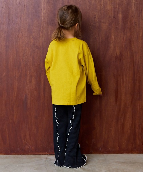 MARKEY'S（マーキーズ）の「裏起毛テレコメローフレアーパンツ（その他パンツ・キッズ・ブラック/イエロー/レッド/グレー・140/130/120/110/100/90/150）」の19枚目の写真