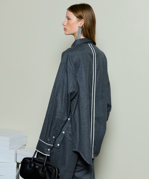 新品 MAISON SPECIAL Shirt シャツ Saxony Shirt / サキソニーシャツ（シャツ/ブラウス）｜MAISON SPECIAL