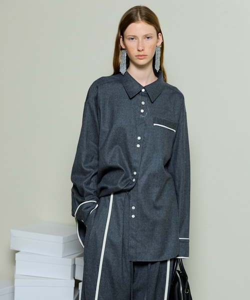 Saxony Shirt / サキソニーシャツ（シャツ/ブラウス）｜MAISON SPECIAL