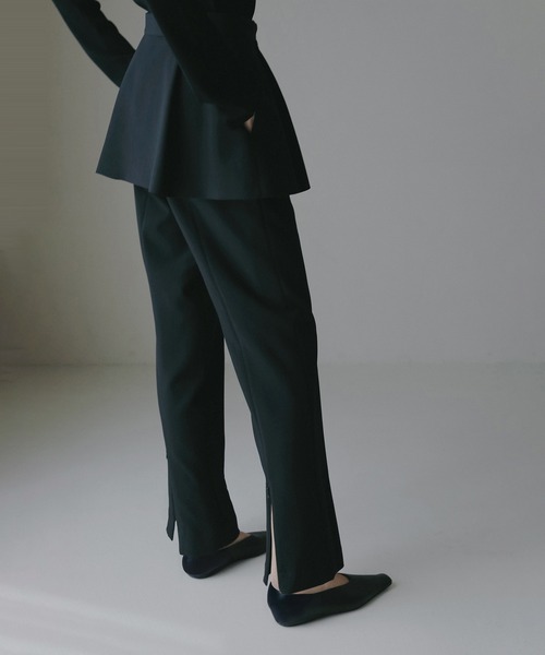 セール】WRAP SKIRT LAYERED PANTS（その他パンツ）｜MANOF（マノフ