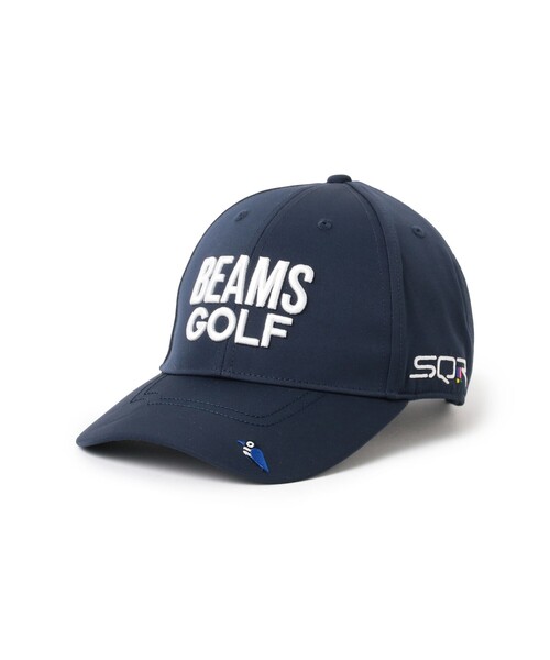 BEAMS GOLF（ビームスゴルフ）の「6パネル ツアーキャップ 26ss（キャップ・レディース・ホワイト/ブラック/ネイビー・ONE SIZE）」の3枚目の写真