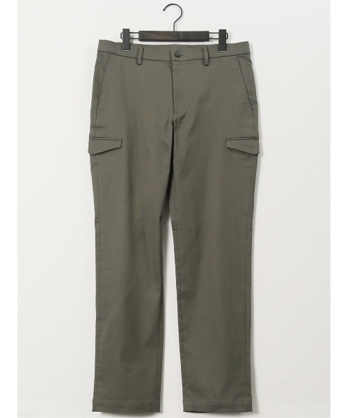 セール】＊【ピケ ストレッチ】タカキュー カーゴトラウザーパンツ
