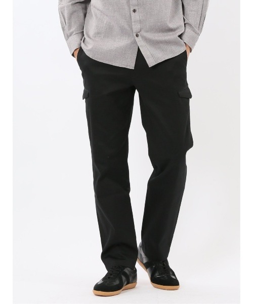 セール】＊【ピケ ストレッチ】タカキュー カーゴトラウザーパンツ