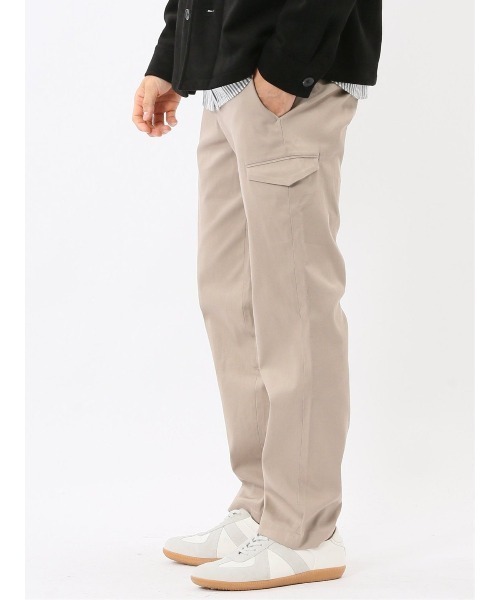 TAKA-Q（タカキュー）の「【ピケ ストレッチ】タカキュー カーゴトラウザーパンツ（カーゴパンツ・メンズ・カーキ/ブラック/ライトブラウン・S/MEDIUM/LARGE/X-LARGE/3L）」の12枚目の写真