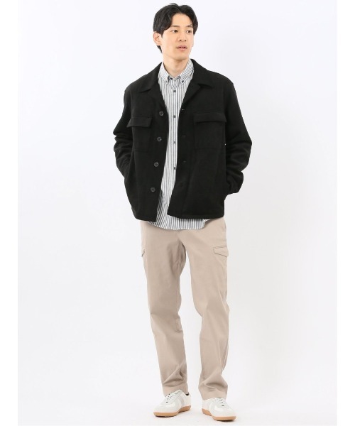 TAKA-Q（タカキュー）の「【ピケ ストレッチ】タカキュー カーゴトラウザーパンツ（カーゴパンツ・メンズ・カーキ/ブラック/ライトブラウン・S/MEDIUM/LARGE/X-LARGE/3L）」の15枚目の写真