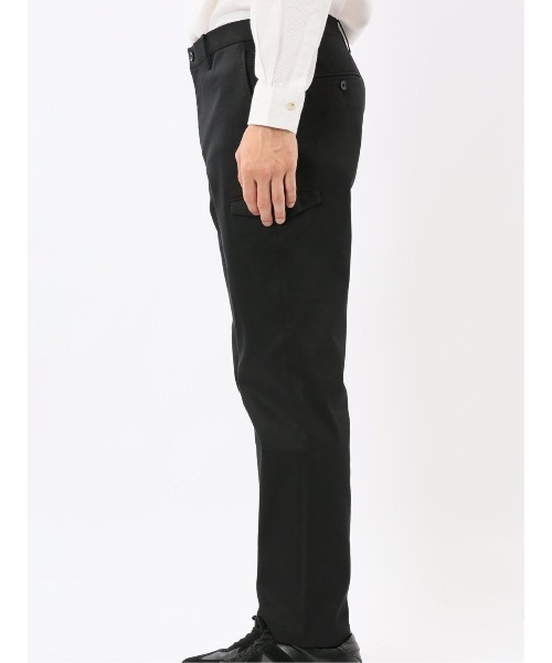 TAKA-Q（タカキュー）の「【ピケ ストレッチ】タカキュー カーゴトラウザーパンツ（カーゴパンツ・メンズ・カーキ/ブラック/ライトブラウン・S/MEDIUM/LARGE/X-LARGE/3L）」の17枚目の写真