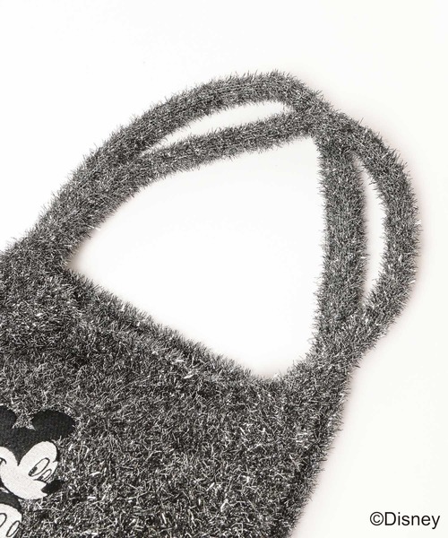 Disney（ディズニー）の「【MICKEY(ミッキー)】ラメトート（トートバッグ・レディース・ブラック/ベージュ・FREE）」の10枚目の写真