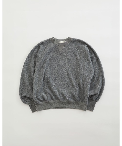 THE SHINZONE(ザ シンゾーン)の「THE SHINZONE COTTON WOOL SWEATSHIRT 24AMSCU10(スウェット・レディース・ネイビー/グレー・FREE)」の1枚目の写真