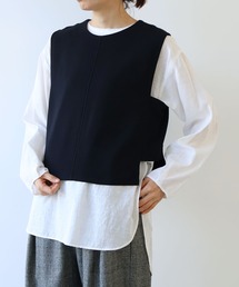 yuni | レーヨンウール　ベスト(ベスト)