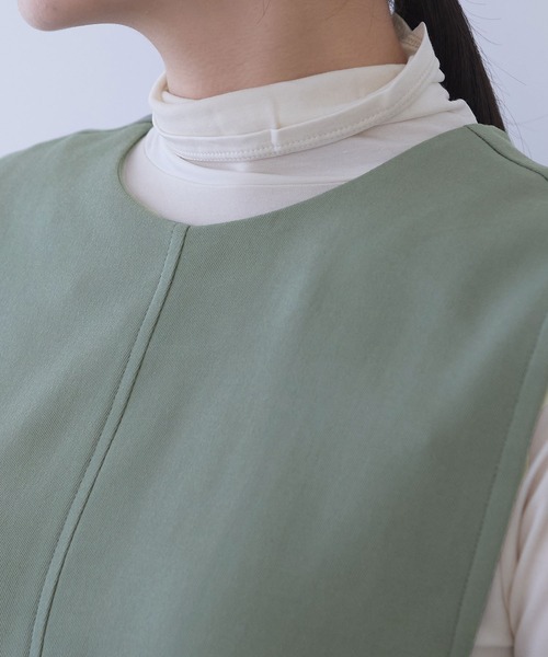 yuni(ユニ )の「レーヨンウール ベスト(ベスト・レディース・ネイビー/カーキ・FREE)」の22枚目の写真