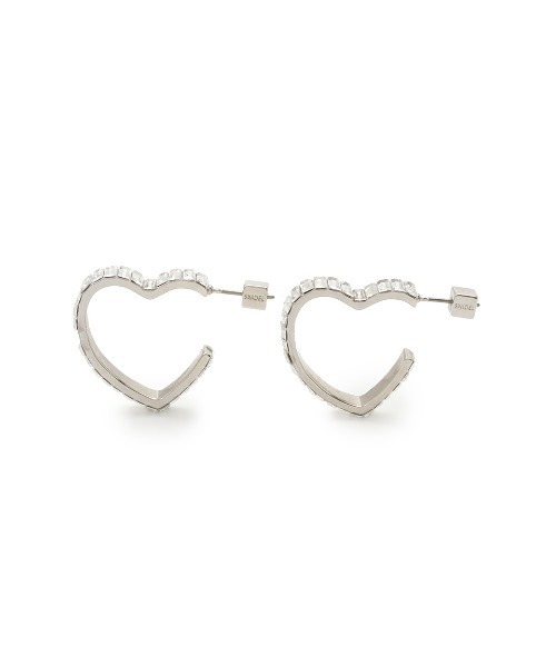 SNIDEL（スナイデル）の「パヴェフープバリエピアス(SLV)（ピアス（両耳用）・レディース・A/B/C・F）」の2枚目の写真