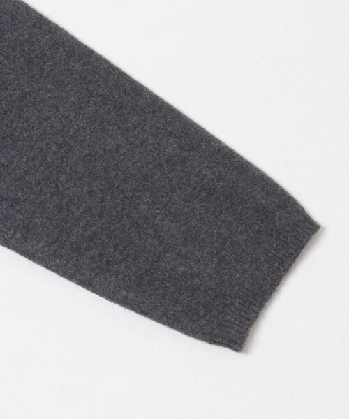 ITEMS URBANRESEARCH(アイテムズ アーバンリサーチ)の「スキッパーフードニット(ニット/セーター・レディース・ベージュ/ブルー/チャコールグレー・FREE)」の8枚目の写真