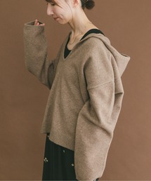 ITEMS URBANRESEARCH | スキッパーフードニット(ニット/セーター)