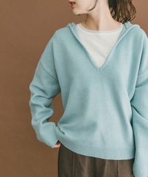 ITEMS URBANRESEARCH | スキッパーフードニット(ニット/セーター)