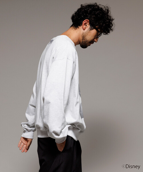Firsthand（ファーストハンド）の「Firsthand/ファーストハンド ［The Muppets / ザ・マペッツ］ MAPPETS HERO CREWNECK SWEAT / フロントプリント クルーネックスウェット（スウェット・メンズ・グレー/ブラック・L/M）」の5枚目の写真