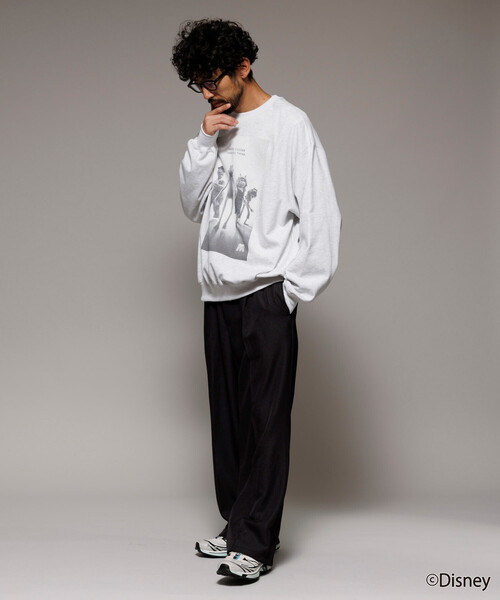 Firsthand（ファーストハンド）の「Firsthand/ファーストハンド ［The Muppets / ザ・マペッツ］ MAPPETS HERO CREWNECK SWEAT / フロントプリント クルーネックスウェット（スウェット・メンズ・グレー/ブラック・L/M）」の15枚目の写真