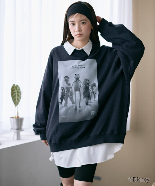 Firsthand（ファーストハンド）の「Firsthand/ファーストハンド ［The Muppets / ザ・マペッツ］ MAPPETS HERO CREWNECK SWEAT / フロントプリント クルーネックスウェット（スウェット・メンズ・グレー/ブラック・L/M）」の17枚目の写真