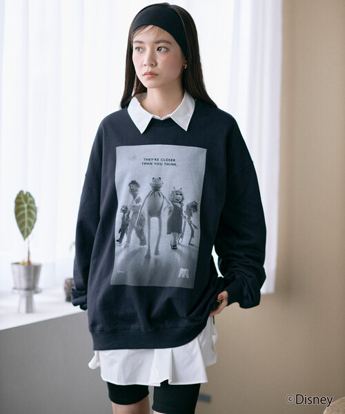 Firsthand（ファーストハンド）の「Firsthand/ファーストハンド ［The Muppets / ザ・マペッツ］ MAPPETS HERO CREWNECK SWEAT / フロントプリント クルーネックスウェット（スウェット・メンズ・グレー/ブラック・L/M）」の18枚目の写真