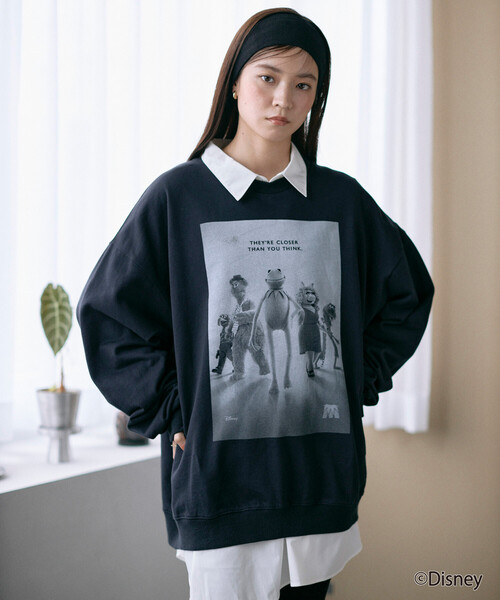Firsthand（ファーストハンド）の「Firsthand/ファーストハンド ［The Muppets / ザ・マペッツ］ MAPPETS HERO CREWNECK SWEAT / フロントプリント クルーネックスウェット（スウェット・メンズ・グレー/ブラック・L/M）」の19枚目の写真