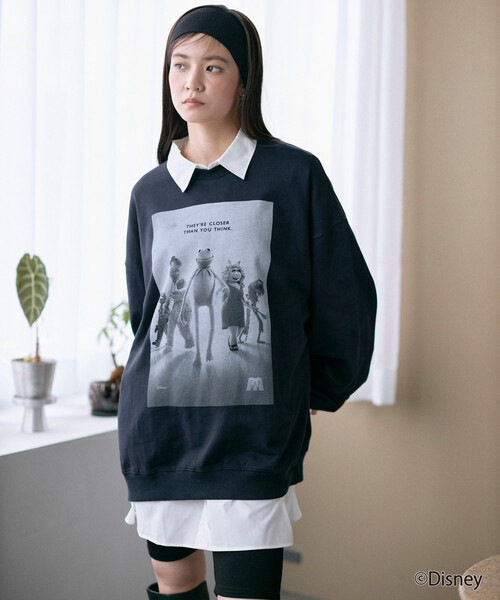 Firsthand（ファーストハンド）の「Firsthand/ファーストハンド ［The Muppets / ザ・マペッツ］ MAPPETS HERO CREWNECK SWEAT / フロントプリント クルーネックスウェット（スウェット・メンズ・グレー/ブラック・L/M）」の20枚目の写真
