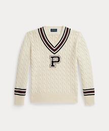POLO RALPH LAUREN CHILDRENSWEAR（ポロ ラルフ ローレン チルドレンズウェア）の「コットン クリケット レター セーター（ニット/セーター・キッズ）」