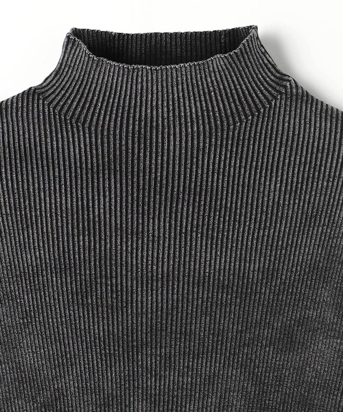 NICOLE CLUB（ニコル　クラブ）の「ハイネックリブニット（Tシャツ/カットソー・レディース・オフホワイト/チャコール・FREE）」の14枚目の写真