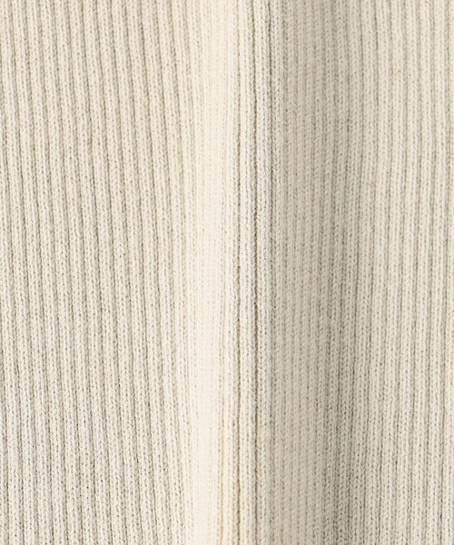 NICOLE CLUB（ニコル　クラブ）の「ハイネックリブニット（Tシャツ/カットソー・レディース・オフホワイト/チャコール・FREE）」の16枚目の写真