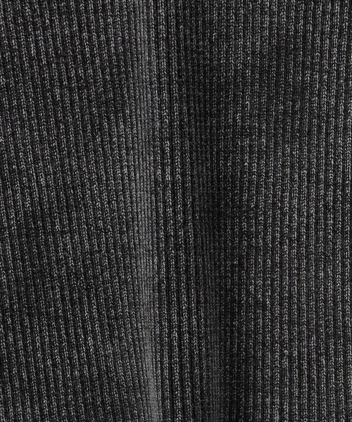 NICOLE CLUB（ニコル　クラブ）の「ハイネックリブニット（Tシャツ/カットソー・レディース・オフホワイト/チャコール・FREE）」の17枚目の写真