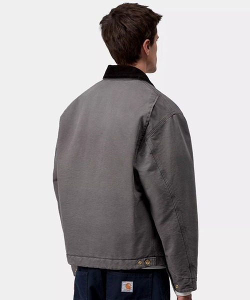 Carhartt WIP(カーハートダブリューアイピー)の「Carhartt WIP/カーハートダブリューアイピー OG DETROIT JACKET ジャケット I035614(その他アウター・メンズ・ブラウン/ダークブラウン/ダークネイビー/ブラック/オリーブ/グレー・S/M/L/XS/XL/2XL)」の14枚目の写真