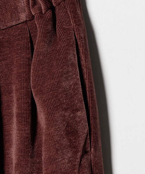CITEN(シテン)の「<CITEN>コーデュロイタックイージーパンツ(その他パンツ・レディース・ダークブラウン/ダークグレー・S/M)」の13枚目の写真