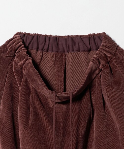 CITEN(シテン)の「<CITEN>コーデュロイタックイージーパンツ(その他パンツ・レディース・ダークブラウン/ダークグレー・S/M)」の14枚目の写真