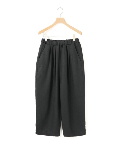MidiUmi（ミディウミ）の「MidiUmi ウールワイドイージーパンツ（その他パンツ・レディース・チャコールグレー/ライトグレー/ブラック・FREE）」の2枚目の写真