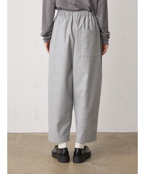 MidiUmi（ミディウミ）の「MidiUmi ウールワイドイージーパンツ（その他パンツ・レディース・チャコールグレー/ライトグレー/ブラック・FREE）」の14枚目の写真