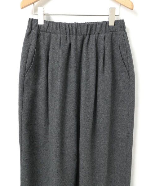 MidiUmi（ミディウミ）の「MidiUmi ウールワイドイージーパンツ（その他パンツ・レディース・チャコールグレー/ライトグレー/ブラック・FREE）」の17枚目の写真