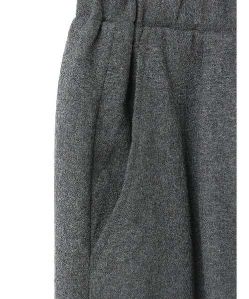 MidiUmi（ミディウミ）の「MidiUmi ウールワイドイージーパンツ（その他パンツ・レディース・チャコールグレー/ライトグレー/ブラック・FREE）」の19枚目の写真