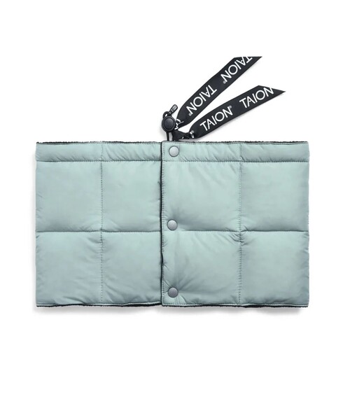 TAION（タイオン）の「【TAION/タイオン】ベーシック ダウンネックウォーマー（ネックウォーマー/スヌード・メンズ・サックスブルー/チャコールグレー/ライトグレー/イエロー/ネイビー/ベージュ/オリーブ/ブラック・FREE）」の9枚目の写真