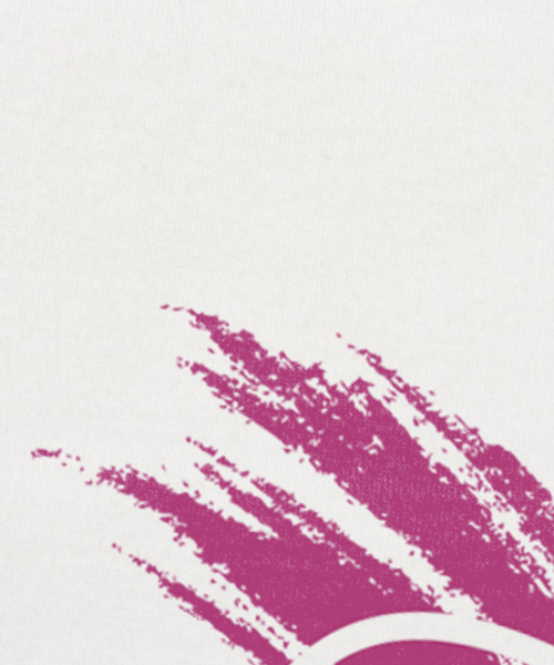 CHICKS（チックス）の「PINK RIBBON クロップ半袖Tシャツ 半袖Tシャツ ホワイト（Tシャツ/カットソー・レディース・ホワイト・S(1)/M(2)）」の4枚目の写真