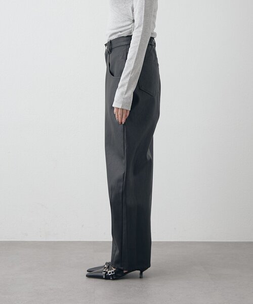 mline（エムライン）の「[mline]レザーカーブパンツ（その他パンツ・レディース・ブラック/ブラウン・1/2）」の17枚目の写真