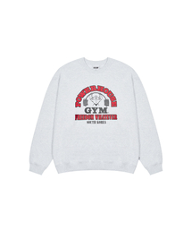 FREEDOM（フリーダム）の「パワーハウスツートンロゴオーバーサイズスウェットシャツ（グレー）（スウェット）」