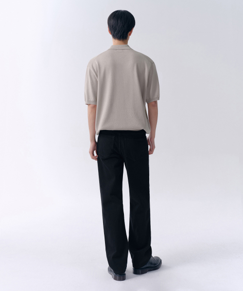 MUSINSA STANDARD（ムシンサスタンダード）の「ストレートデニムパンツ[ブラック]（デニムパンツ・メンズ・その他・40/38/42/36/34/32/30/31/33/26/27/28/29）」の4枚目の写真