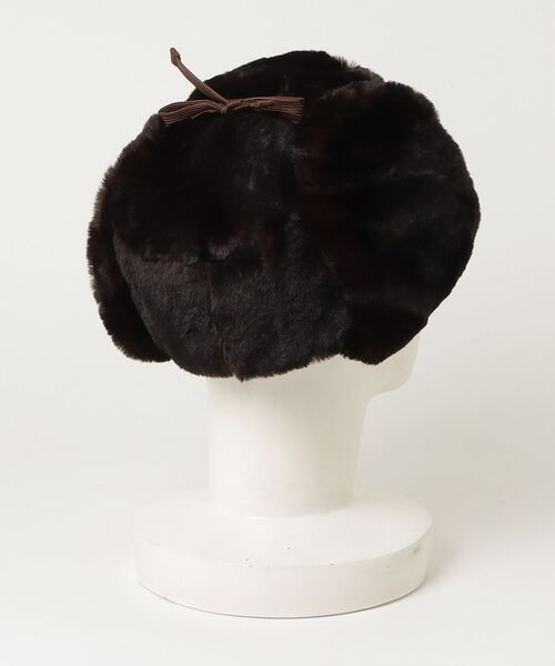 Odds（オッズ）の「(odds)USHANKA（キャップ・レディース・ブラウン/ブラック・ONE SIZE）」の3枚目の写真